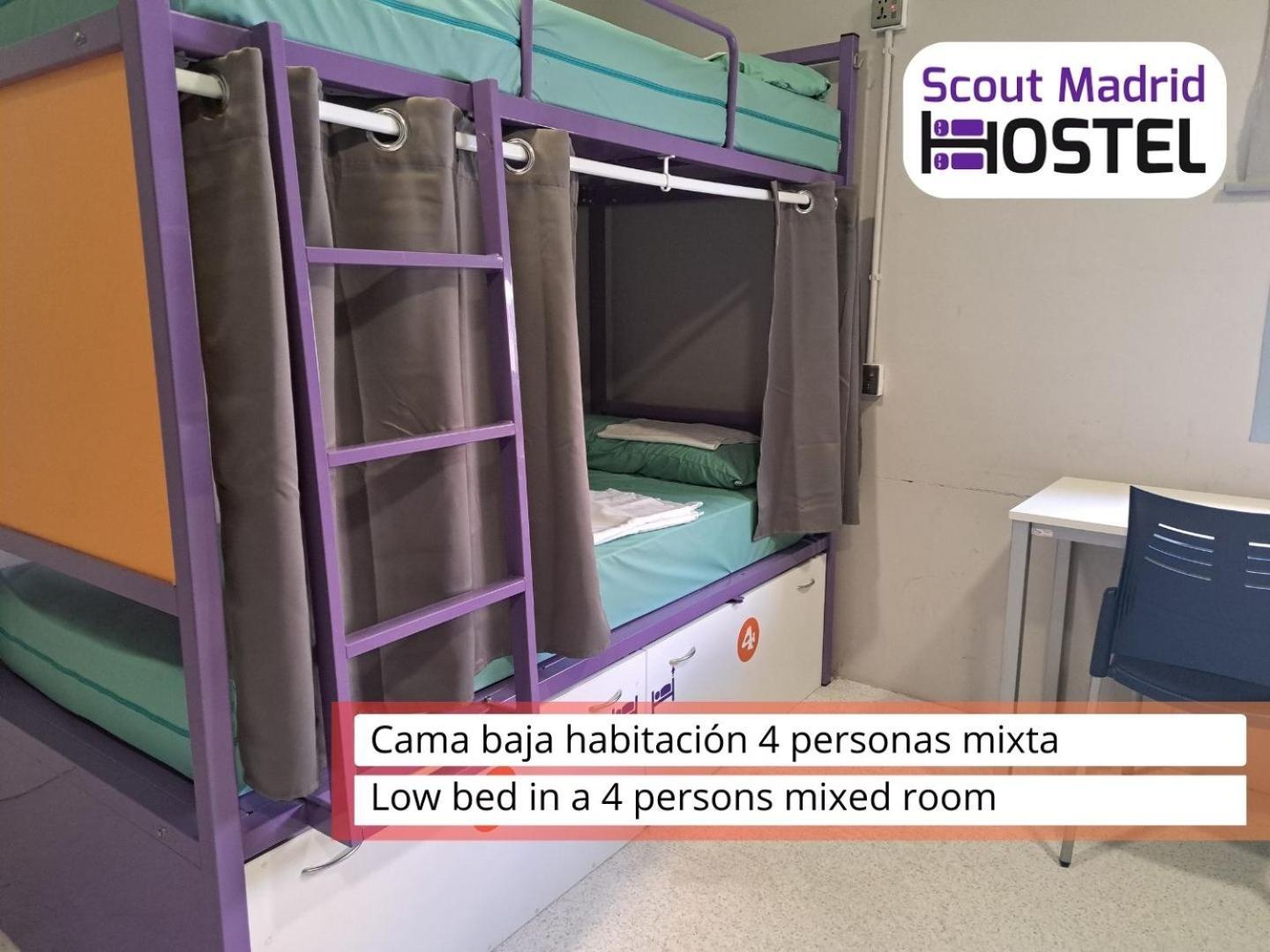 Scout Madrid Hostel Exteriér fotografie